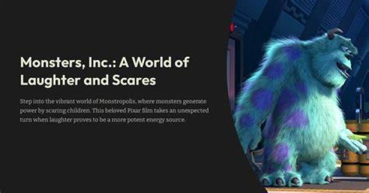 Unraveling the Magic of Monsters Inc: A Journey into the World of Scares and Laughter